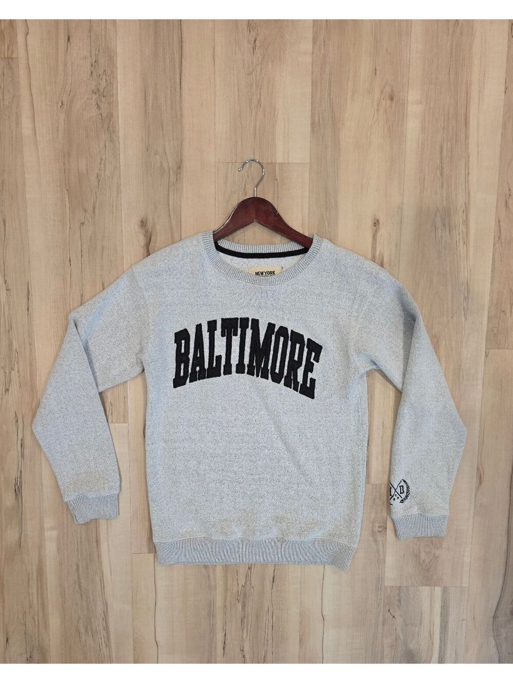 New York Popular Baltimore Crewneck Sweatshirt Size S